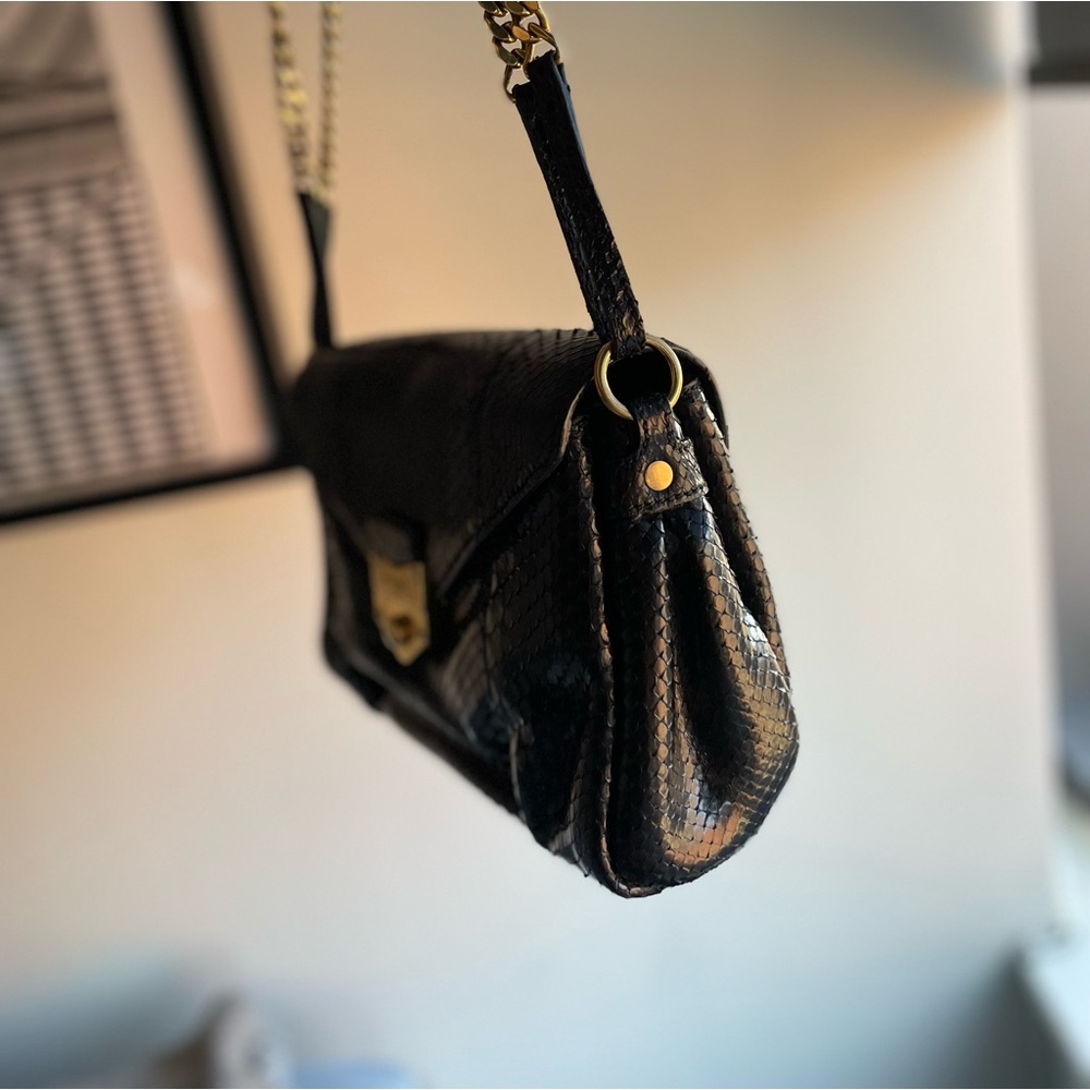 Python Ysl Vintage Yves Saint Laurent Bag Authent… - image 8